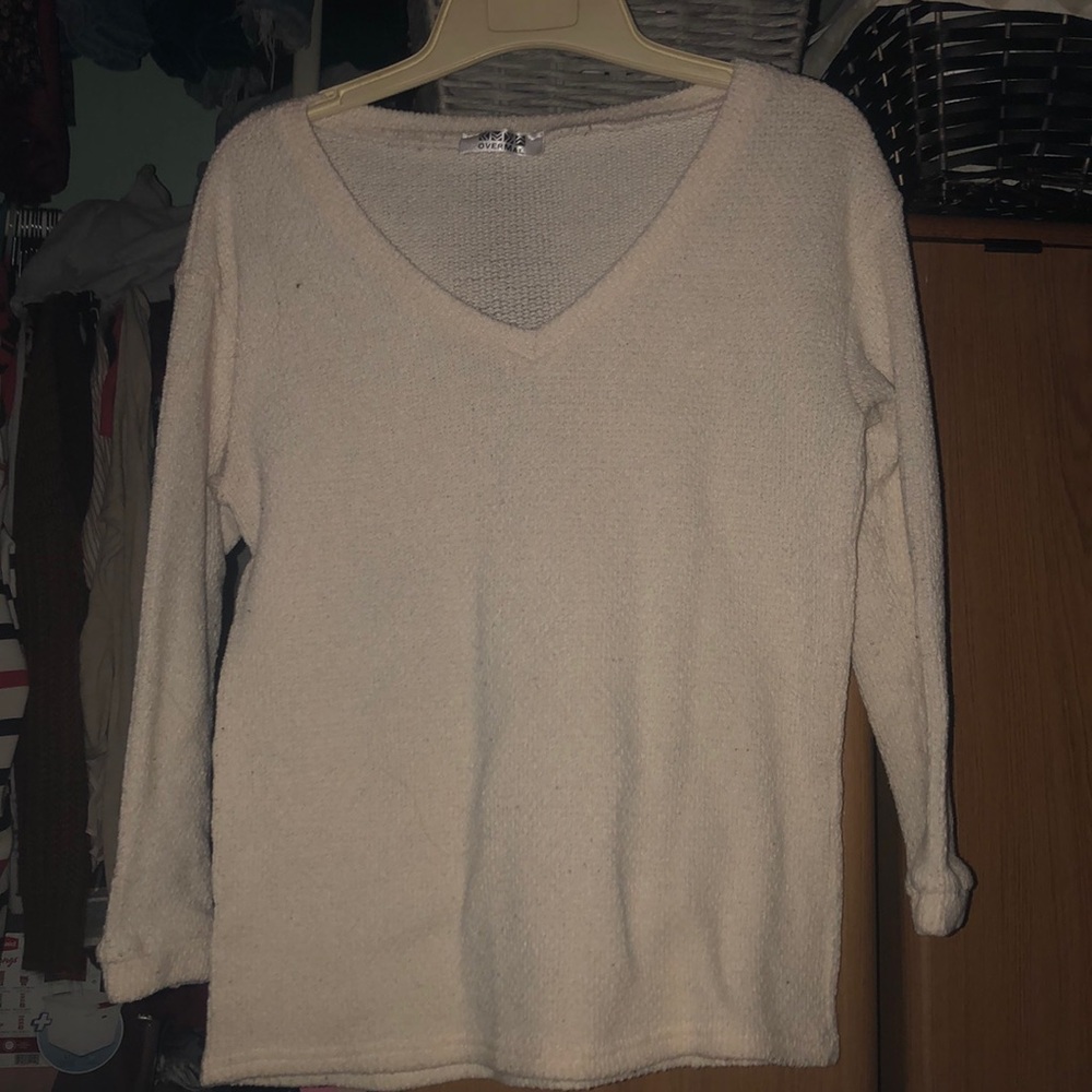White Knit Sweater